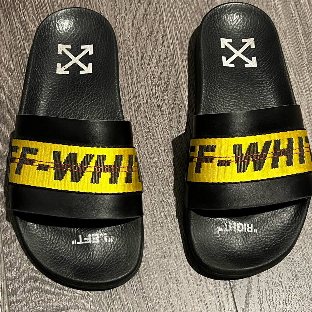 Off White Industrial Pool Slides
